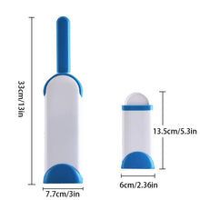 Load image into Gallery viewer, Magic Clean Brush Reusable Self-Cleaning Pet Hair Brush Set Double Lint Remover