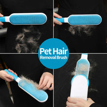 Load image into Gallery viewer, Magic Clean Brush Reusable Self-Cleaning Pet Hair Brush Set Double Lint Remover